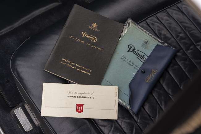 1965 Daimler 2½-Litre V8 Saloon -Sold