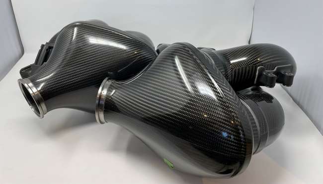 A Pair of Mercedes-AMG ONE Prototype Carbonfibre Intake Mani-Auction Lot