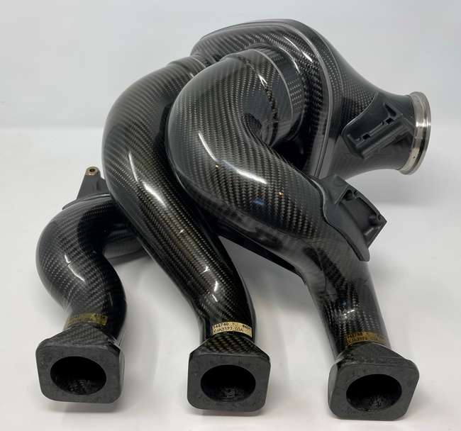 A Pair of Mercedes-AMG ONE Prototype Carbonfibre Intake Mani-Auction Lot
