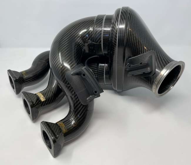 A Pair of Mercedes-AMG ONE Prototype Carbonfibre Intake Mani-Auction Lot