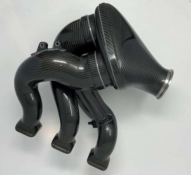 A Pair of Mercedes-AMG ONE Prototype Carbonfibre Intake Mani-Auction Lot