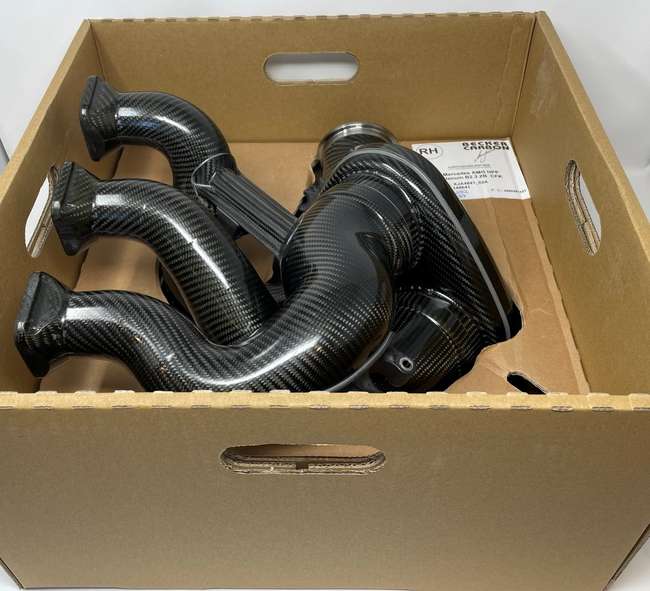 A Pair of Mercedes-AMG ONE Prototype Carbonfibre Intake Mani-Auction Lot