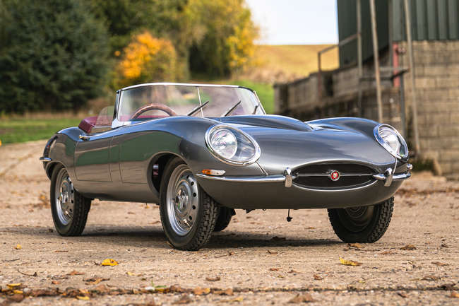 Exquisite Electric 1:2,5 Scale Model Jaguar E-Type Series 1 -Auction Lot