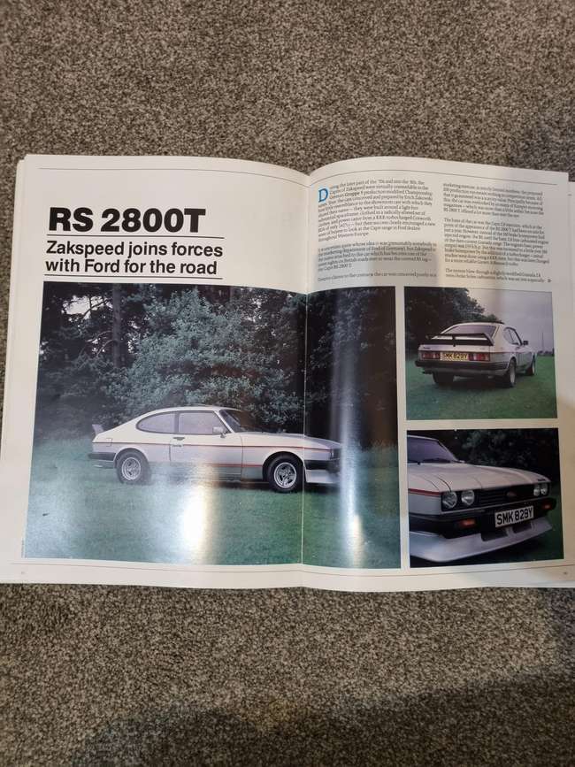 1982 Zakspeed Capri RS2800 T-Sold