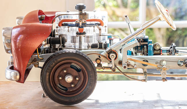 Heinrich Vogel Engineering Demonstration Model in Good Worki-Sold