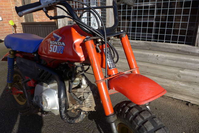 1986 Honda Z50R 49cc-Sold