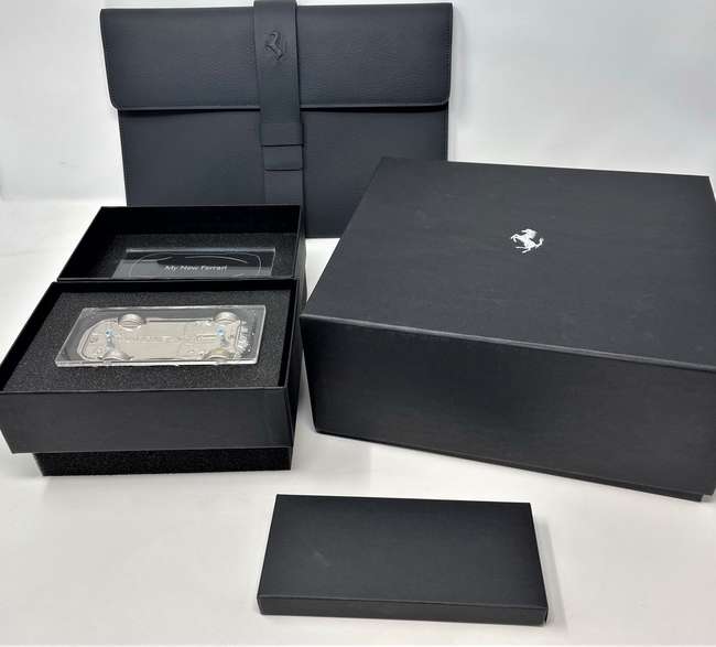 Ferrari F8 Tributo Key Presentation Case and Book Wallet -Sold