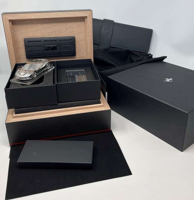 Ferrari F8 Tributo Key Presentation Case and Book Wallet -Sold