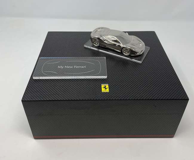 Ferrari F8 Tributo Key Presentation Case and Book Wallet -Sold