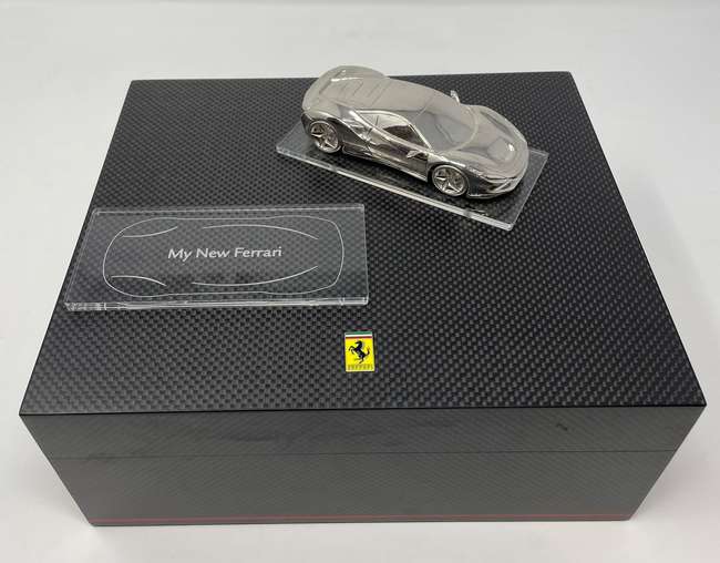 Ferrari F8 Tributo Key Presentation Case and Book Wallet -Sold