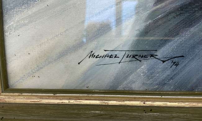 Lauda Chased by Regazzoni: A Michael Turner Framed and Glaze-Sold