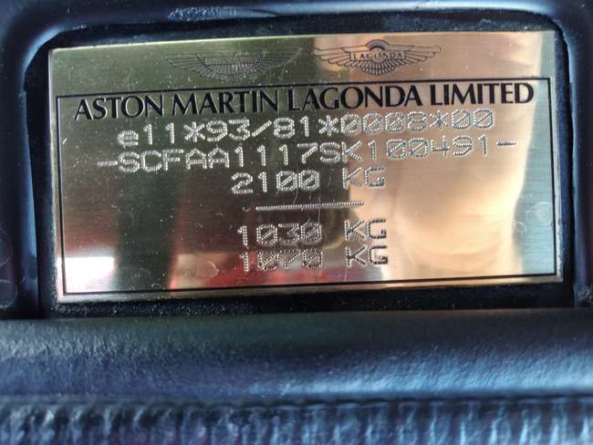 1996 Aston Martin DB7 i6-Sold