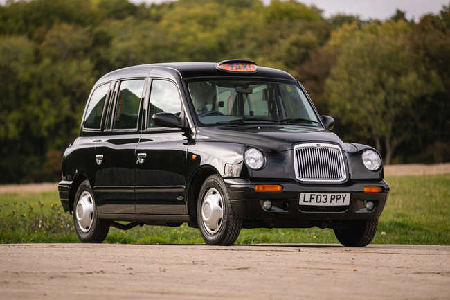 2003 London Taxis International TX2 Gold Taxicab-Sold
