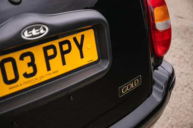 2003 London Taxis International TX2 Gold Taxicab-Sold