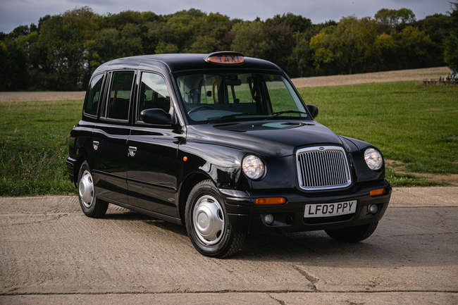 2003 London Taxis International TX2 Gold Taxicab-Sold