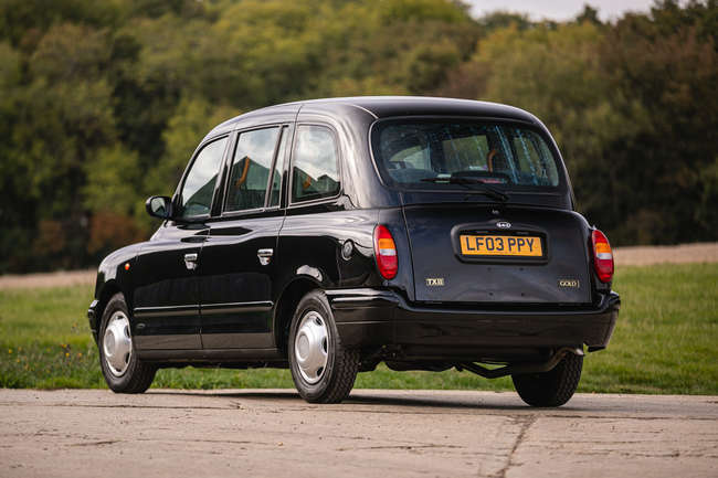 2003 London Taxis International TX2 Gold Taxicab-Sold