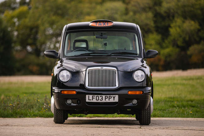 2003 London Taxis International TX2 Gold Taxicab-Sold
