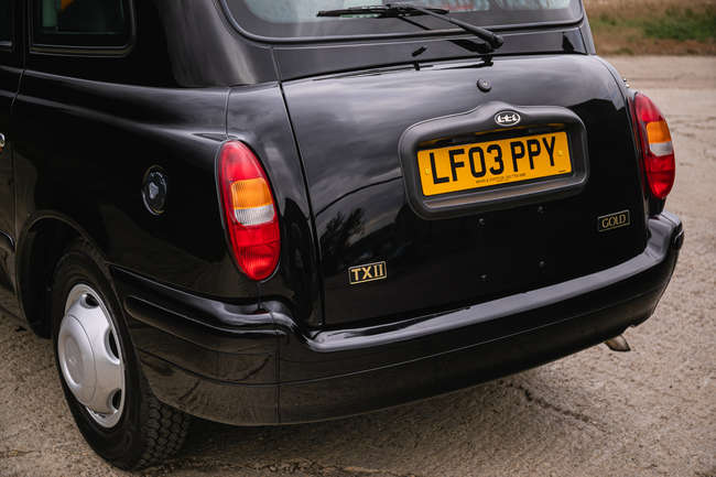 2003 London Taxis International TX2 Gold Taxicab-Sold