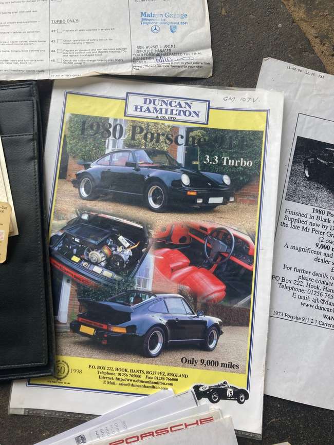 1980 Porsche 911 (930) Turbo 3.3-Litre - ex-Peter Grant, Led-Sold