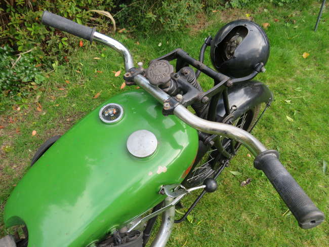 1931 BSA S31-10 Sloper Deluxe 493cc-Sold