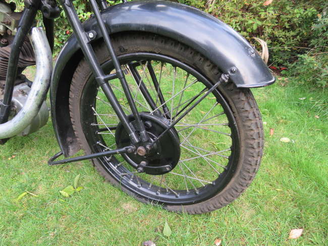 1931 BSA S31-10 Sloper Deluxe 493cc-Sold