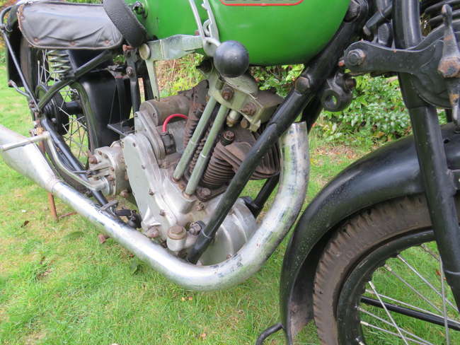 1931 BSA S31-10 Sloper Deluxe 493cc-Sold