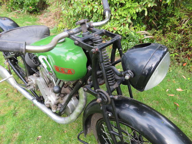 1931 BSA S31-10 Sloper Deluxe 493cc-Sold