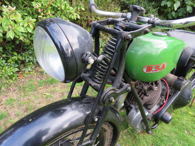 1931 BSA S31-10 Sloper Deluxe 493cc-Sold