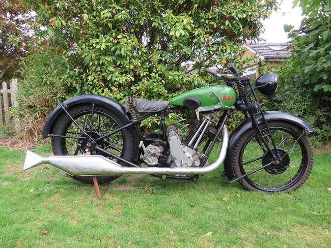 1931 BSA S31-10 Sloper Deluxe 493cc-Sold