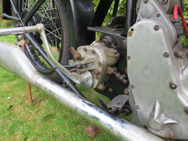 1931 BSA S31-10 Sloper Deluxe 493cc-Sold