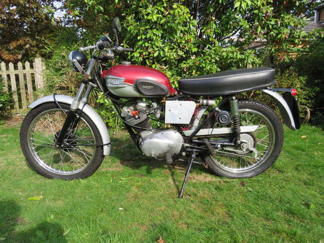 1963 Triumph T20SH Tiger Sports Cub 199cc-Sold