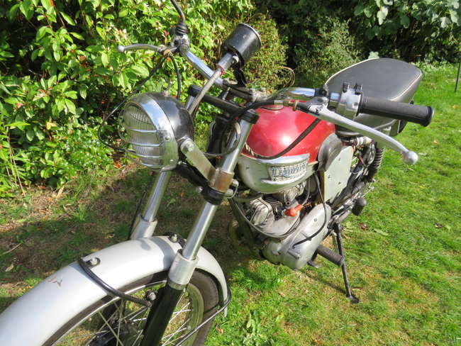 1963 Triumph T20SH Tiger Sports Cub 199cc-Sold