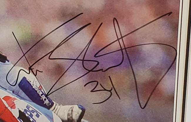 Signed Photograph of Kevin Schwantz*-Sold