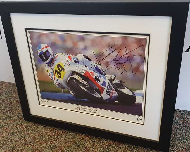 Signed Photograph of Kevin Schwantz*-Sold