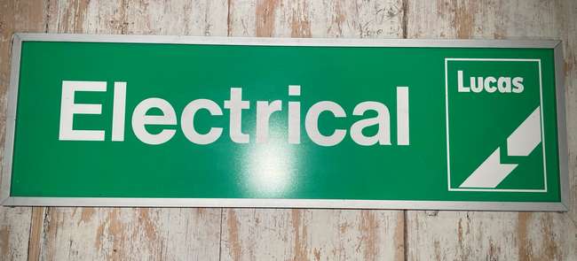 Original Lucas and Girling Dealer Signage-Sold
