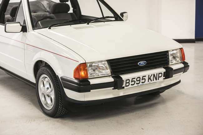 1985 Ford Escort 1.6i Cabriolet-Sold