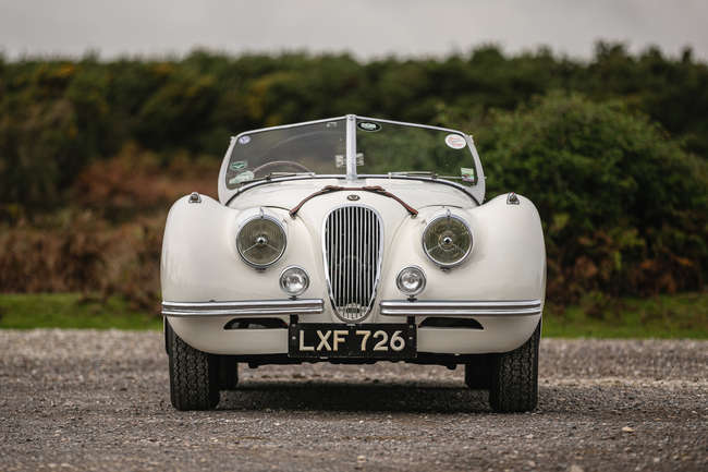 Iconic Auctioneers | 1950 Jaguar XK120 Roadster-Sold