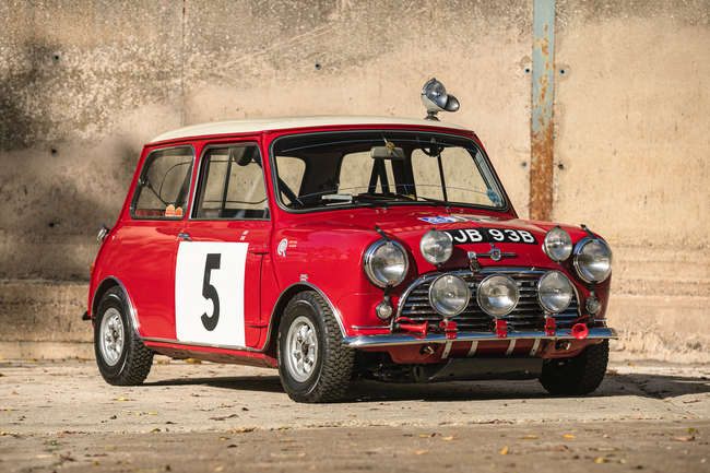 Ex-Works 1965 RAC Rally and 1966 Scottish Winning, 1964 Mini-Sold
