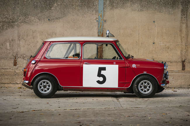 Ex-Works 1965 RAC Rally and 1966 Scottish Winning, 1964 Mini-Sold