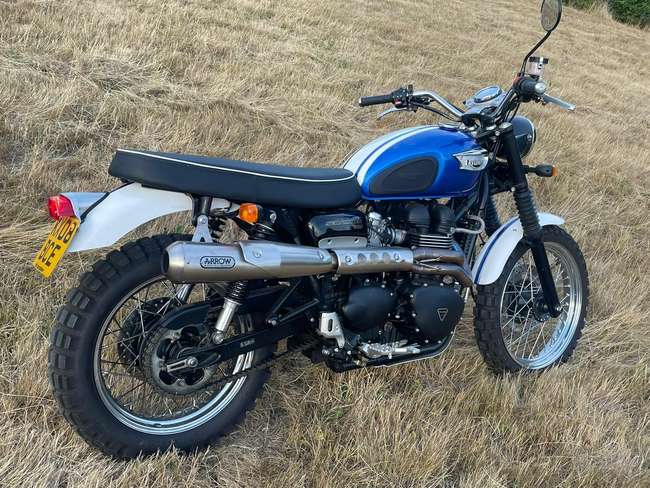 2008 Triumph Bonneville Scrambler 900 865cc-Sold