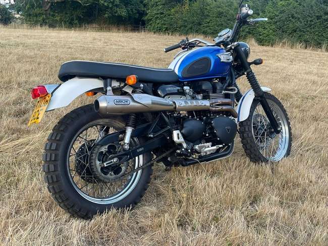 2008 Triumph Bonneville Scrambler 900 865cc-Sold