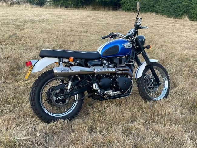 2008 Triumph Bonneville Scrambler 900 865cc-Sold