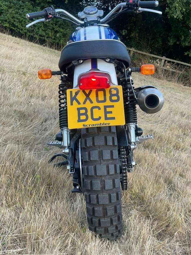 2008 Triumph Bonneville Scrambler 900 865cc-Sold