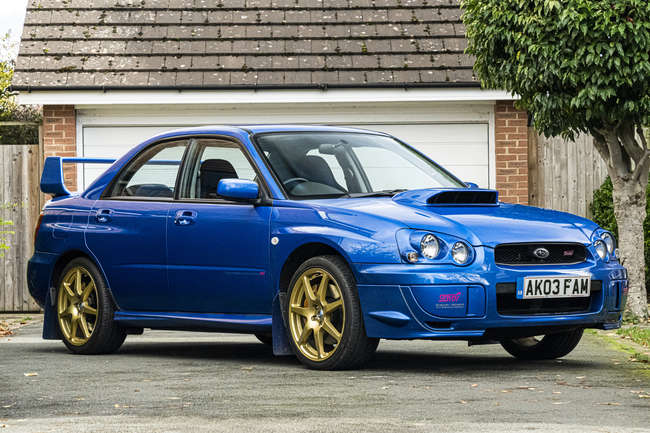  2003 Subaru Impreza WRX-STi Type UK-Sold