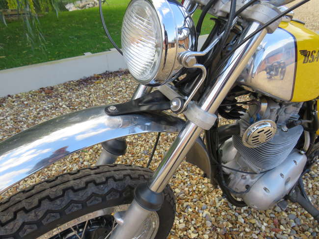 1971 BSA B50T Victor Trials 500cc-Sold