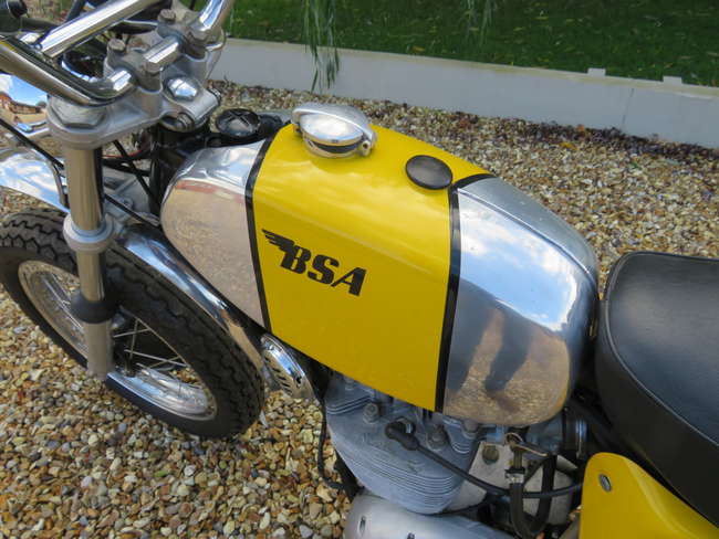 1971 BSA B50T Victor Trials 500cc-Sold
