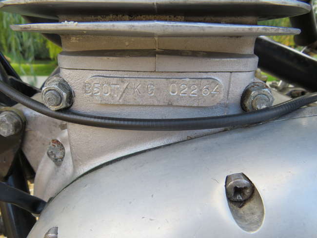 1971 BSA B50T Victor Trials 500cc-Sold