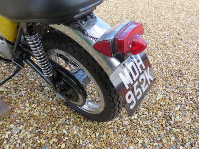 1971 BSA B50T Victor Trials 500cc-Sold