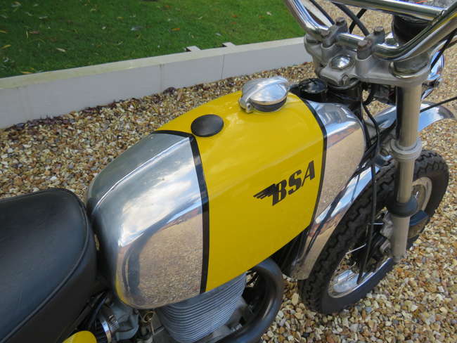 1971 BSA B50T Victor Trials 500cc-Sold
