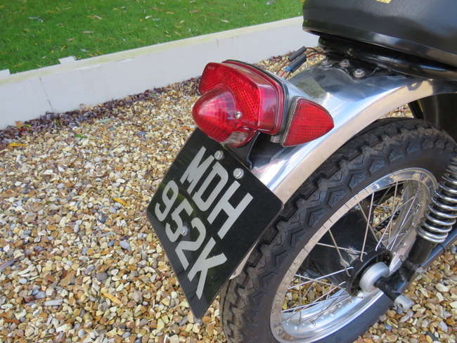 1971 BSA B50T Victor Trials 500cc-Sold